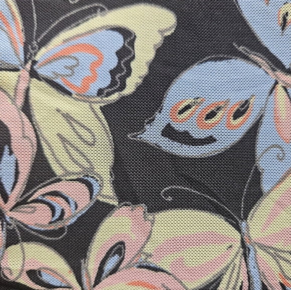 Urban Outfitters Butterfly Print Wild Seam Slip Dress Sz MED Whimsigoth Punk - Picture 7 of 13